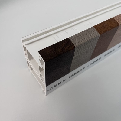 GKBM 새 60B 가루 UPVC 캐시먼트 창문 프로파일 소음 격리