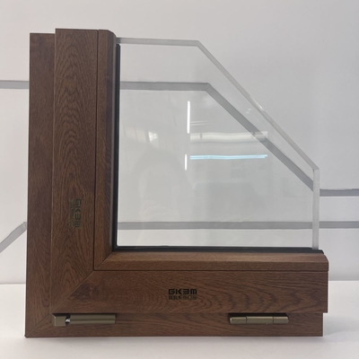 GKBM 90 UPVC 패시브 창 프로파일 3.0mm 두께 UV 저항